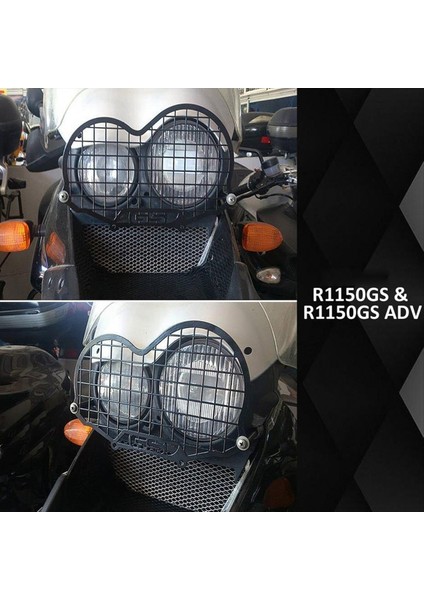 Bmw R1150GS R1150GS Için Motosiklet Far Koruma Koruyucu Grille 1999-2004 Far Koruma (Yurt Dışından) fiyatları