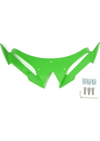 Motosiklet Ön Çamurluk Dekorasyon Burun Gagası Kawasaki NINJA500 Ninja 500 2024-2025 Bırakma Kuvveti Hava Deflektörü Bir (Yurt Dışından)