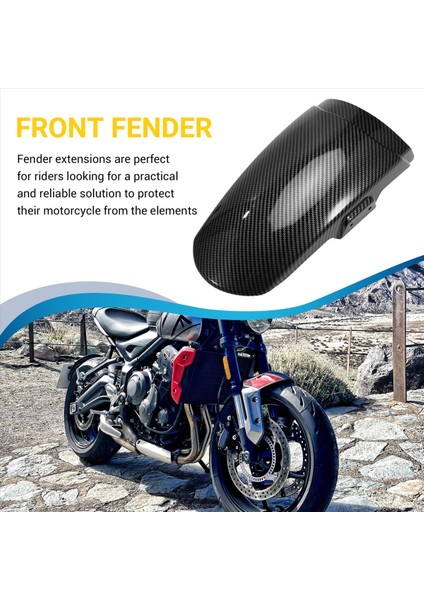 Motosiklet Aksesuarları Ön Tekerlek Çamurluk Sıçrama Koruması Trident 660 2021-2024 Için Genişletilmiş Çamurluk Kapağı (Yurt Dışından) indirimleri