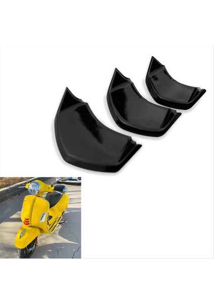 Motosiklet Ön Deflektör Kapağı Ön Çamurluk Trim Kapağı Ön Kravat Tokası Vespa GTS125 150 250 300 GTV300 2019-2021 (Yurt Dışından) fiyatları