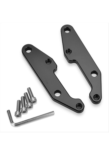 Motosiklet Yükseltme Ayak Pedalı Honda CB650R CBR650R 2019-2022 Aksesuarlar Siyah (Yurt Dışından)