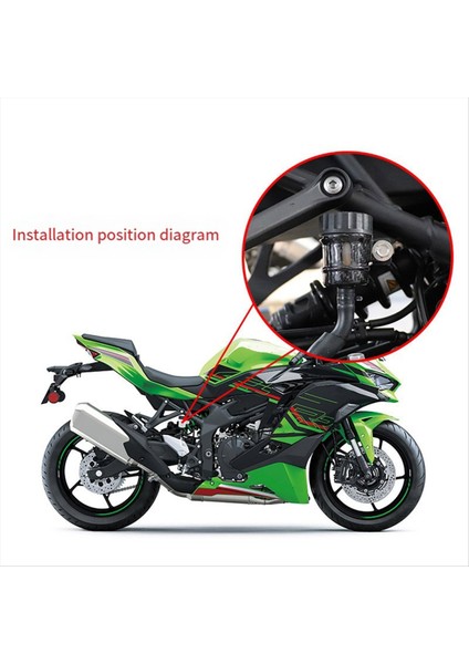 Motosiklet Yağı Şişe Kapağı Motor Yağı Dolgulu Soğutucu Su Şişesi Kawasaki Zx-4r 2024-2023 ZX4R ZX4RR ZX25R (Yurt Dışından) fiyatları