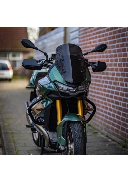 Motosiklet Handguard Shield El Koruma Koruyucu Ön Cam Moto Guzzi V100 Mandello S 2023 2024 (Yurt Dışından) fiyatları
