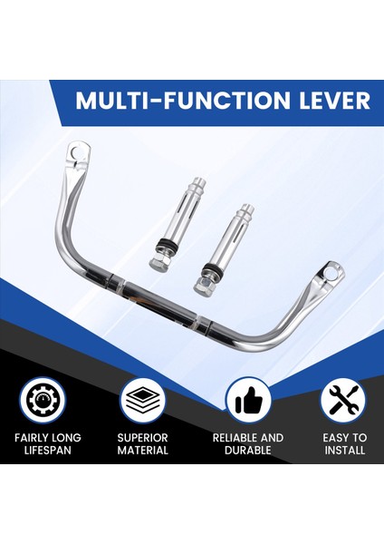 Motosiklet Çok Fonksiyonlu Kol Navigasyon Braketi Depolama Kanca Braketi Vespa Sprint 150 Primavera 150 Gümüş (Yurt Dışından) fırsatları