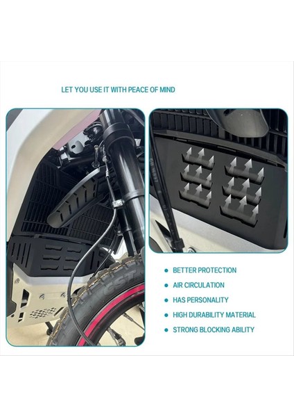Motosiklet Motor Kayma Plakası Kapak Cfmoto 800MT-X 800 Mtx MTX800 2024 2025 Radyatör Izgara Koruma (Yurt Dışından) modelleri