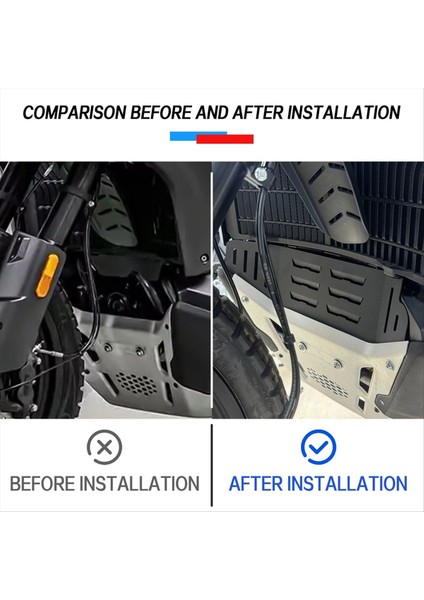 Motosiklet Motor Kayma Plakası Kapak Cfmoto 800MT-X 800 Mtx MTX800 2024 2025 Radyatör Izgara Koruma (Yurt Dışından) indirimleri