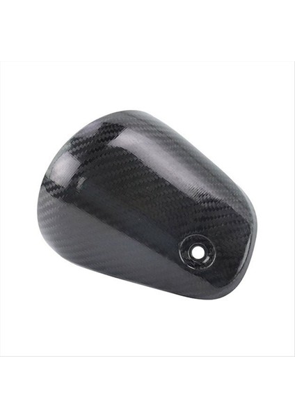 Motosiklet Egzoz Susturucu Bağlantı Boru Kapağı Karbon Fiber Anti-Scald Cap Isı Kalkanı Koruma Honda CB190SS 2017-2022 (Yurt Dışından)