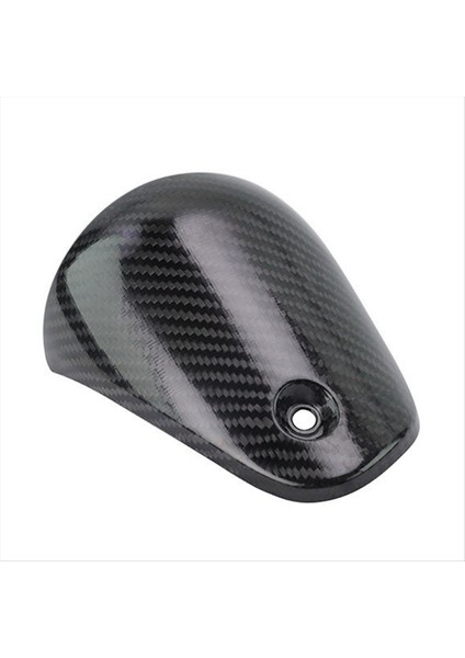 Motosiklet Egzoz Susturucu Bağlantı Boru Kapağı Karbon Fiber Anti-Scald Cap Isı Kalkanı Koruma Honda CB190SS 2017-2022 (Yurt Dışından) modelleri