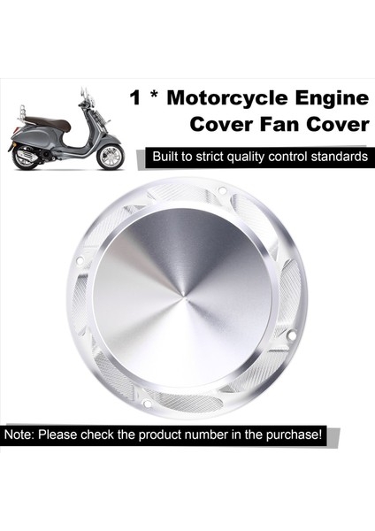 Motosiklet Aksesuarları Motor Kapak Fan Kapak Koruyucu Vespa SPRINT150 Sprint Primavera 150 Gümüş Için (Yurt Dışından) indirimleri