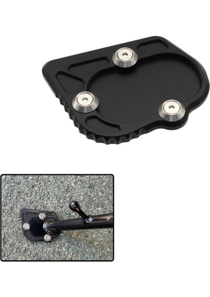 Motosiklet Kickstand Pad Foot Side Stand Plaka Pad Bmw R1250GS Adv R1200GS Macerası Için Kickstand Uzatma (Yurt Dışından) fırsatları