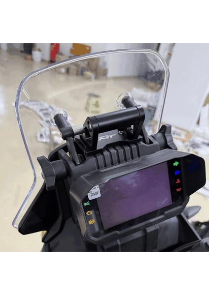 Motosiklet Aksesuarları Gps Telefon Tutucu Stand Navigasyon Uzatma Braketi Cfmoto 450MT 450 mt 2024 2025 22MM (Yurt Dışından) indirimleri