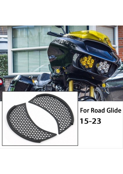 Harley Touring Road Glide Fltr Fltrx 2015-UP Için Motosiklet Kaplama Yan Havalandırma Ekran Izgara Kapağı (Yurt Dışından) fırsatları