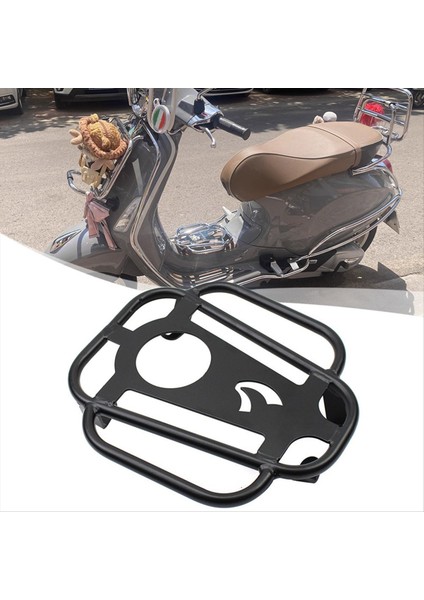 Motrocycle Ayak Pedalı Arka Merkez Bagaj Raf Braketi Orta Raf Su Kupası Braketi Vespa Sprint Primavera 150 (Yurt Dışından) fırsatları
