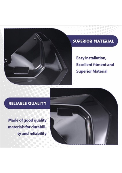 Motosikletler Bmw R1300GS Için Düşük Hava Deflektörleri 2023-2025 Ön Cam R 1300 Gs R1300 Gs Yan Spoiler Deflektörü B (Yurt Dışından) indirimleri