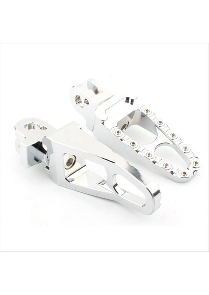 Motosiklet Arka Ayak Döşeme Ayak Ayak Peygameleri Triumph 01-15 Bonneville T100 T900 04-15 Trunxon 1200 Gümüş (Yurt Dışından) modelleri