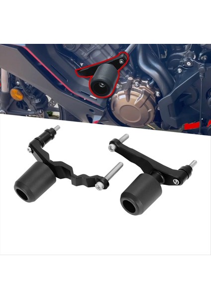 Honda CB650R Için Motosiklet Düşen Koruma CBR650R 2024 2025 Çerçeve Kaydırıcı Kaplama Koruma Kaza Pad Koruyucu (Yurt Dışından) fırsatları