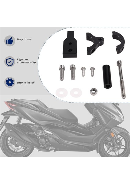 Motosiklet Aksesuarları Direksiyon Dengeleyicisi Honda FORZA350 Forza 350 NSS350 Için Ayarlanabilir Damper Montaj Grubu (Yurt Dışından) fırsatları