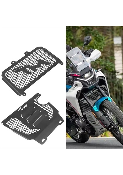 Motosiklet Motor Su Deposu Radyatör Izgara Yağ Cfmoto 450MT MT450 2023 Up Için (Yurt Dışından) modelleri