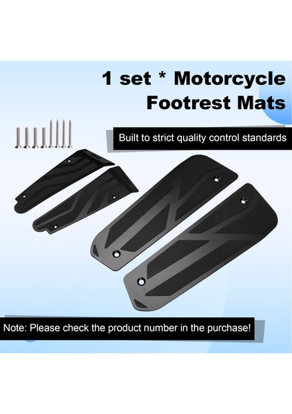 Motosiklet Modifiye Parça Ayak Pilleri Ayak Dönemi Ayak Demirleri Ayak Çemberleri Kymco Racing Için Uyumlu Pedal x 150 RKS150 Siyah (Yurt Dışından) indirimleri