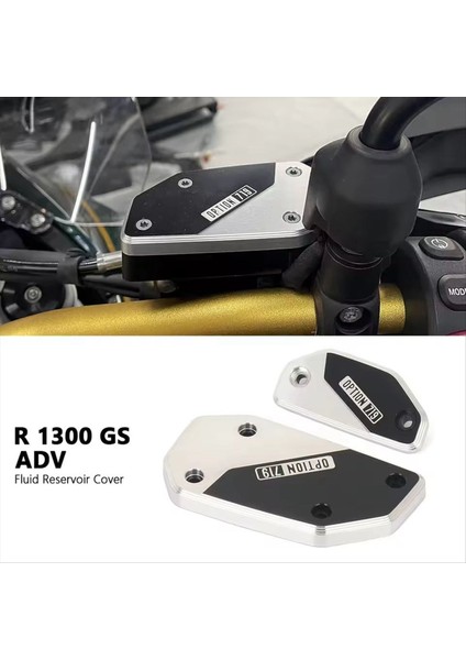 Motosiklet Ön Fren Debriyaj Sıvı Rezervuar Kapakları Bmw R1300GS Için Kapak R1300 Gs R 1300 Gs Macera 2023 2024 2025 (Yurt Dışından) indirimleri