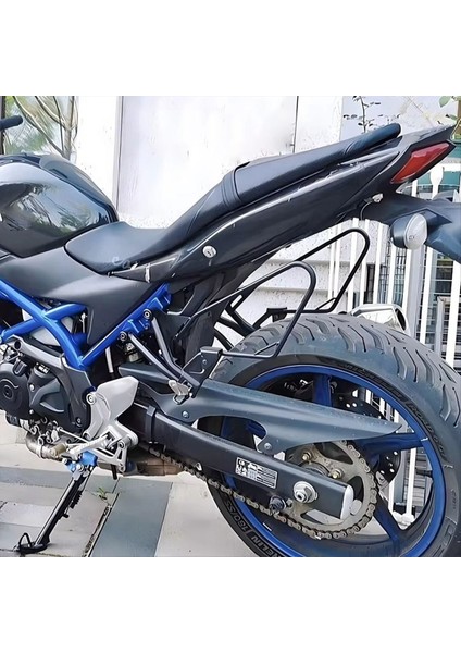 Motosiklet Bagaj Rafları Yan Torba Montaj Sele Çanta Braket Destek Tutucu SV650 SV650X Sv 650 2017-2024 (Yurt Dışından) fırsatları