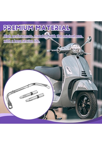 Motosiklet Çok Fonksiyonlu Kol Çocuk Güvenliği Kapat Çubukları Navigasyon Braketi Vespa GTS300 Gümüş Için (Yurt Dışından) indirimleri