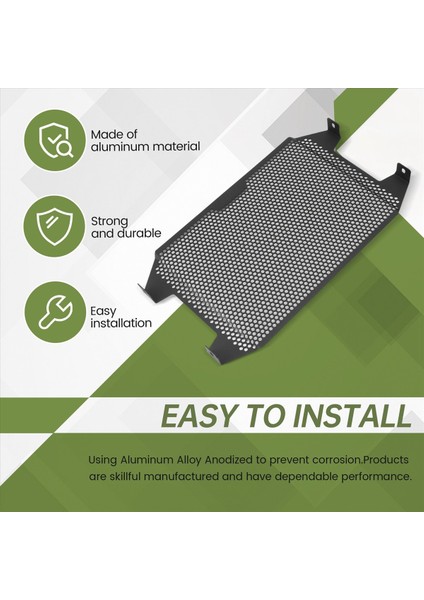 Motosiklet Radyatör Koruma Tankı Daytona Için Grille Kalkanı 660 2024-2025 DAYTONA660 Motor Soğutucu Koruyucu Mesh Kapağı (Yurt Dışından) indirimleri