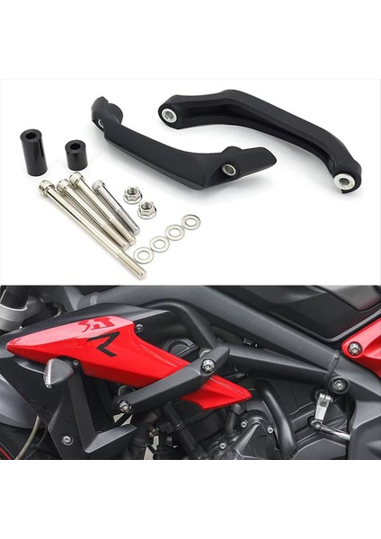 Motosiklet Motor Koruma Çökme Çerçevesi Sokak Üçlü 765 R S Rs 765S 765R 765RS (Yurt Dışından) modelleri