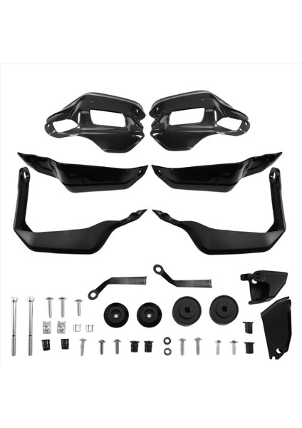 Motosiklet Aksesuarları Zontes 368G 368 G Holbar El Koruma Kalkanı Tutucu Ön Cam Koruyucusu Gri (Yurt Dışından) modelleri