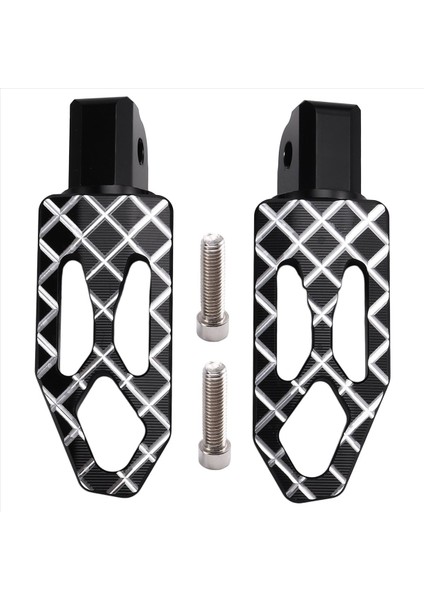 Motosiklet Aksesuarları Bmw R1300GS Için Ön Ayarlanabilir Yolcu Ayakları R 1300 Gs R1300 Gs Ayak Pegs Siyah (Yurt Dışından)