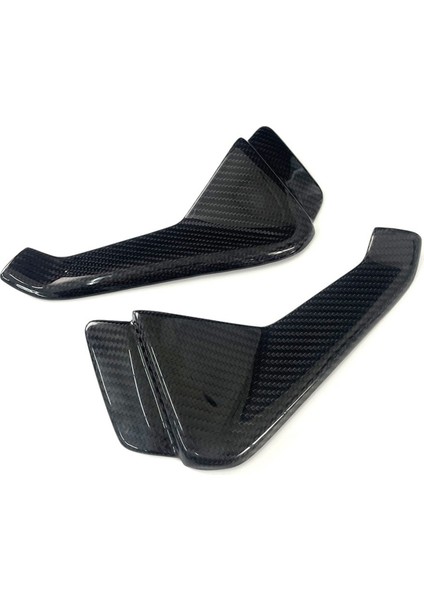 Gerçek Karbon Fiber Motosiklet Front Spoiler Winglet Aerodinamik Kanat Kiti Spoiler Için Aprilia RS660 (Yurt Dışından)