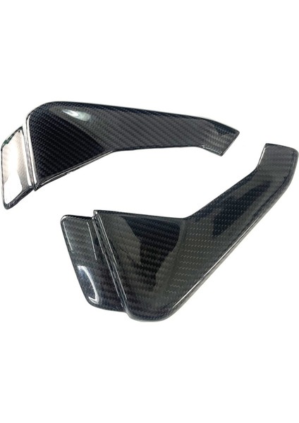 Gerçek Karbon Fiber Motosiklet Front Spoiler Winglet Aerodinamik Kanat Kiti Spoiler Için Aprilia RS660 (Yurt Dışından) indirimleri