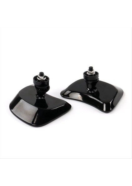 Motosiklet Aksesuarları Harley Cvo Street Glide Için Dikiz Aynası 117 2024 Çift Motosiklet Arka Görünüm Yan Ayna Siyah (Yurt Dışından)