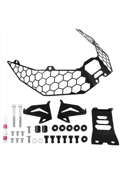 Motosiklet Ön Kaplama Far Kafası Işık Lambası Net Koruma Izgara Koruma Kapağı Zontes 368G 368 G Için Laboratuz (Yurt Dışından)