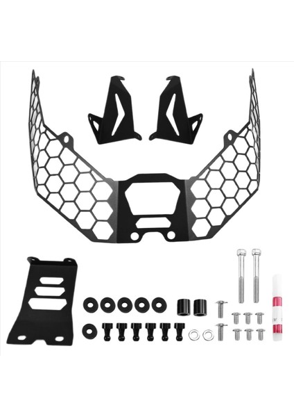 Motosiklet Ön Kaplama Far Kafası Işık Lambası Net Koruma Izgara Koruma Kapağı Zontes 368G 368 G Için Laboratuz (Yurt Dışından) modelleri