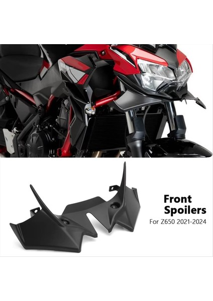 Motosiklet Spor Bırakma Front Spoiler Kawasaki Z650 Z 650 2021-2024 Için Aerodinamik Kanat Deflektör Kiti (Yurt Dışından) fiyatları