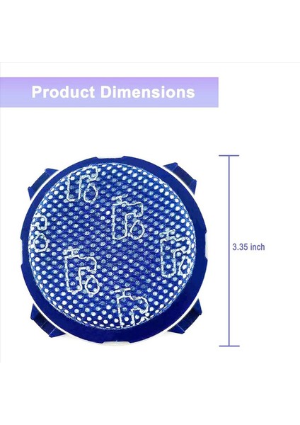 Samsung Jet 75 Jet Için 2x Vakum Filtreleri 90 Jet 70 Jet 75+ Jet 60 Vakum Süpürge Parça No DJ97-02649A&#39 Yı Değiştirin (Yurt Dışından) fırsatları