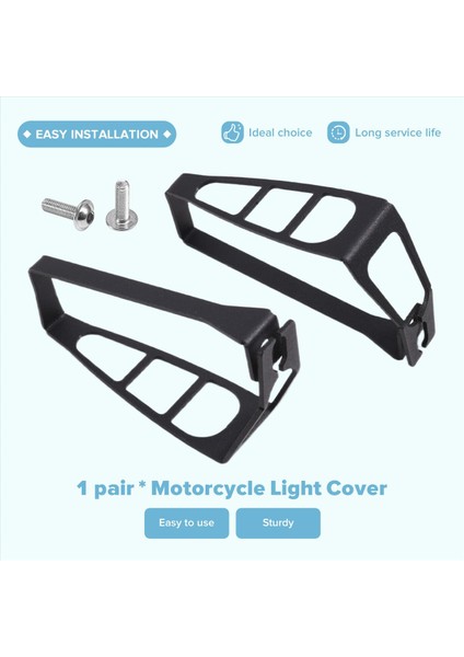 Motosiklet Dönüş Sinyali LED Işık Koruma Kapak Kalkanı Zontes 368G 368 G 368-G Arka (Yurt Dışından) indirimleri