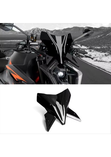 Motosiklet Sport Touring Visor Ön Cam 1390 Super Duke R 1390 Super Duke R 2024 2025 Şeffaf (Yurt Dışından) fiyatları