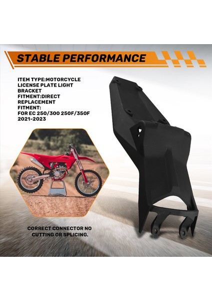 Motosiklet Plakası Gasgas Için Işık Braketi Ec 250/300 250F/350F 2021-2023 Plaka Plakası Braketi (Yurt Dışından) indirimleri
