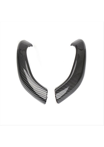 2pcs Karbon Fiber Araba Iç Kapı Çekme Sapı Kapak Kapağı Kaplama Bmw X1 X2 F48 F49 F39 2017-2022 (Yurt Dışından)