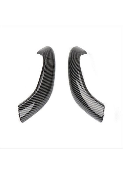 2pcs Karbon Fiber Araba Iç Kapı Çekme Sapı Kapak Kapağı Kaplama Bmw X1 X2 F48 F49 F39 2017-2022 (Yurt Dışından) indirimleri