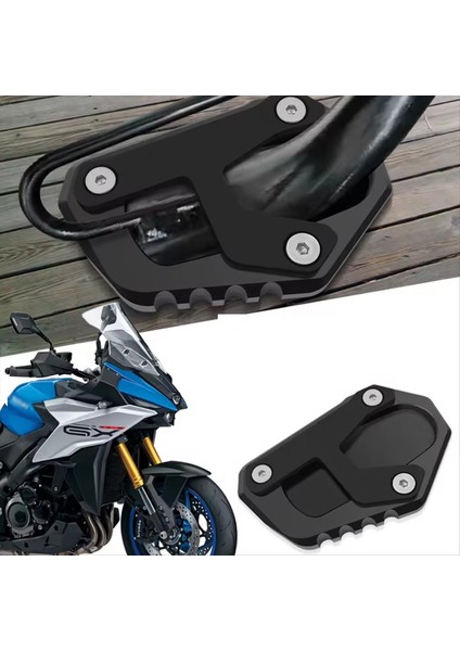 Motosiklet Aksesuarları Ayak Destek Yan Destek Ped GSXS1000GX GSXS-1000GX 2024 Genişletilmiş Yan Destek Genişletilmiş (Yurt Dışından) fiyatları