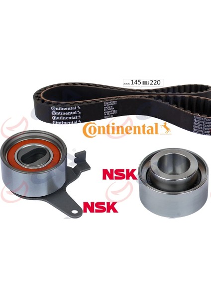 EKSANTRİK GERGİ KİTİ 145X220 MAZDA 323 1.6 1994-1998 MX3 1993-1998 MX5 1998-2005 KIA SEPHIA 1.5 K015273XS 0K20312205 B59712205 24410210700