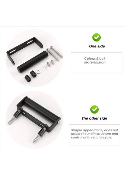 Motosiklet Aksesuarları Gezinme Braketi Montaj Akıllı Telefon Gps Tutucu Honda NX400 NX500 2024 (Yurt Dışından) indirimleri