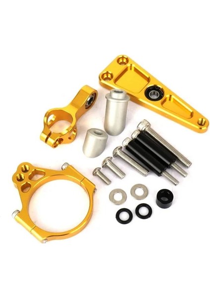 Motosiklet Ayarlanabilir Direksiyon Damper Sabetçi Braket Montaj Kiti Honda X-Adv 750 2017- NSS750 2021- Altın (Yurt Dışından)