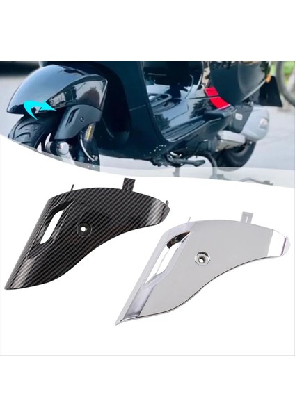 Vespa Sprint Için Motosiklet Ön Rocker Kapak Tekerlek Yan Koruma 150 Primavera 150 125 50 Gümüş (Yurt Dışından) indirimleri