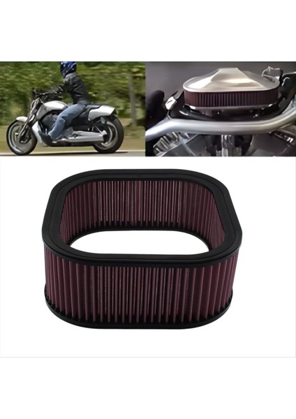 Motosiklet Akış Hava Temizleyici Filtre Elemanı Sistemi 02-13 Harley Gece Çubuğu Vrscd Vrscd Vrscf Vrsca Sokak Çubuğu (Yurt Dışından) fırsatları