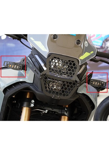 Motosiklet Aksesuarları Turn Sinyal Işık Muhafızları Koruyucular Cfmoto 450MT Için Kapak (Yurt Dışından) modelleri