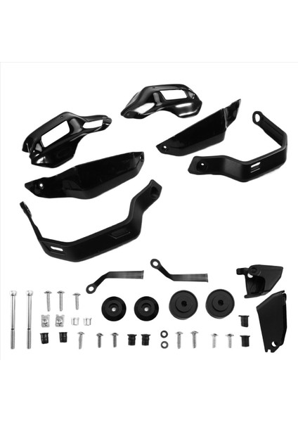 Motosiklet Aksesuarları Zontes 368G 368 G Holbar El Koruma Kalkanı Sap Ön Cam Koruyucu Siyah (Yurt Dışından) indirimleri